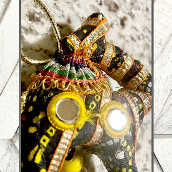 Cloth Camel Ornament with Bell - Picture 4 of 17